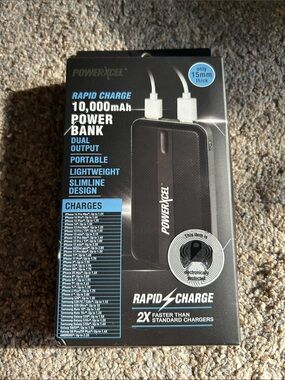 Power Bank Rapid Charge 10,000mAh-Black
